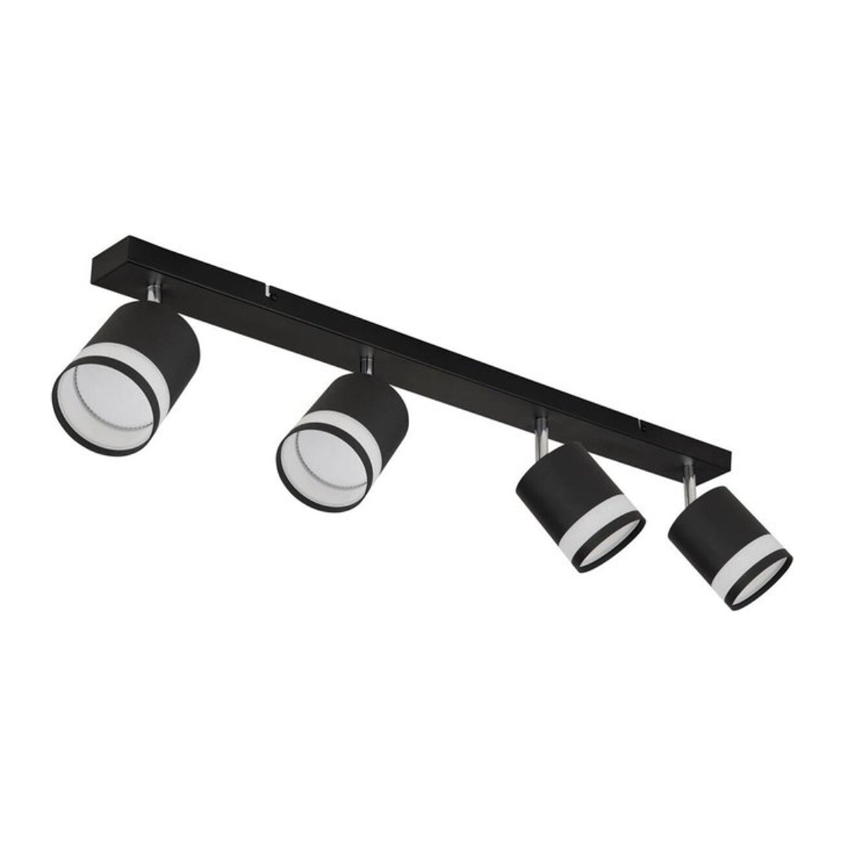 GLOBO LED Strahler Modern Schwarz mit warmweißem Licht aus Metall und Kunststoff - Bild 1