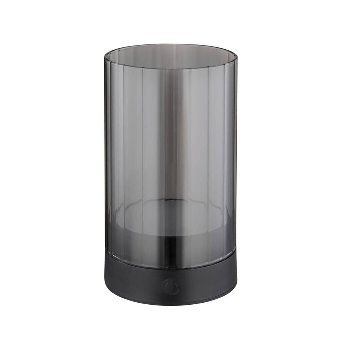 GLOBO LED-Tischleuchte Pixy Modern in Schwarz mit Rauchglas, Höhe: 14 cm, Durchmesser: 8 cm - Bild 2