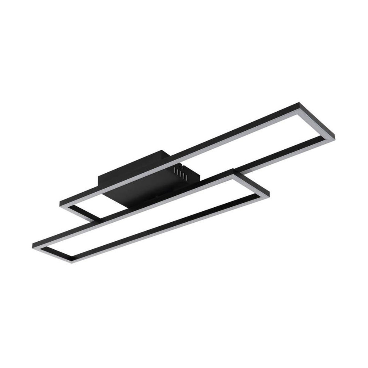 GLOBO Lighting Deckenleuchte Tatjana LED Deckenlampe Schwarz Kunststoff B/H/L: 22 x 5,6 x 80 cm - Bild 2