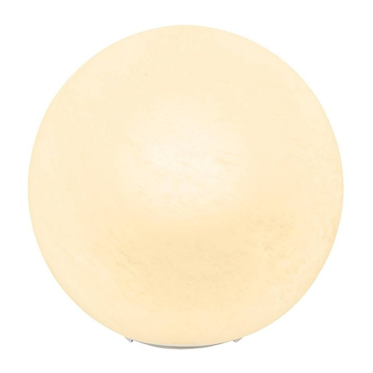 GLOBO Tischleuchte in Mattschwarz mit Opalweißem Glas, minimalistisches Design aus Metall und Glas, Fassung E27, Höhe: 24,5 cm, Durchmesser: 25 cm - Bild 1