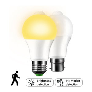 Globvat LED-Glühbirne mit Bewegungssensor und Infrarot-Erkennung E27 B22 AC 85-265V Nachtlicht für dein Zuhause