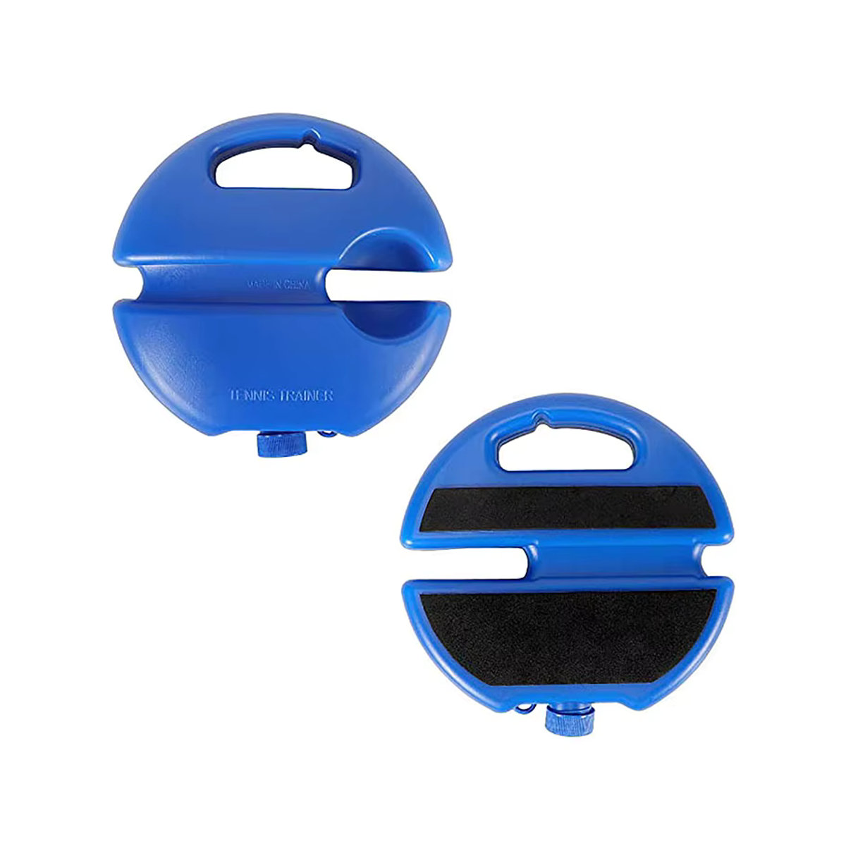 Gmarty Tennistrainer mit elastischer Kordel in Blau für Einzel- und Partner-Sparring - Bild 5