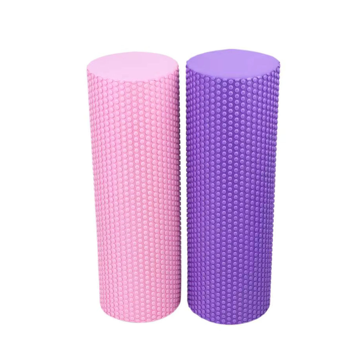 Gmarty Yoga-Rolle aus EVA-Schaum für Pilates und Heimtraining, Durchmesser: 10 cm, Länge: 30 cm, Blau oder Rosa - Bild 5
