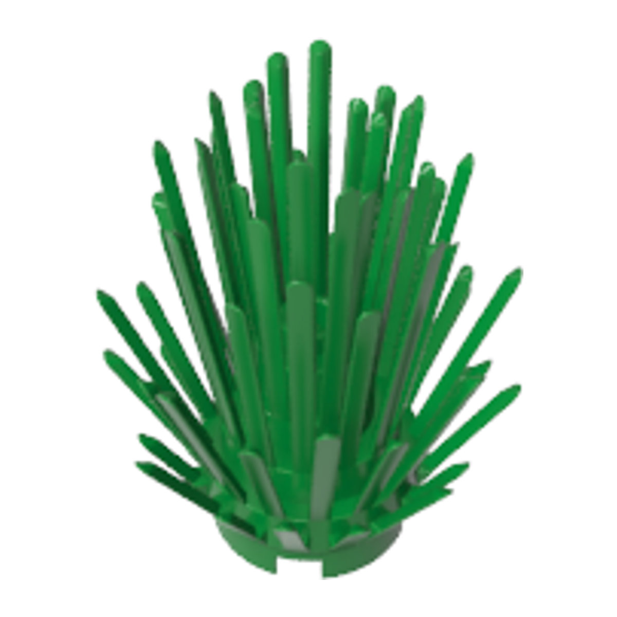 Gobricks GDS-90246 Pflanze Busch in Grün, kompatibel mit Lego 6064 DIY-Lernbausteine für Kinder, B/T/H: 2 x 2 x 4 cm - Bild 1