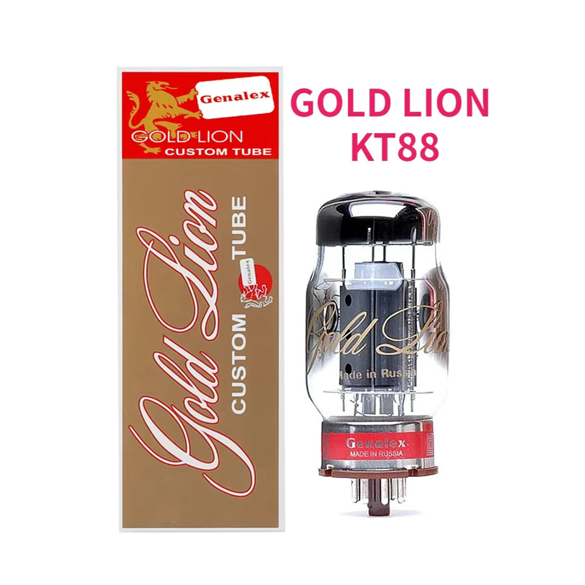 GOLD LION KT88 Vakuumröhre in Silber für DIY Röhrenverstärker und Subwoofer als Ersatz für KT77, KT66 und EL34 - Bild 3