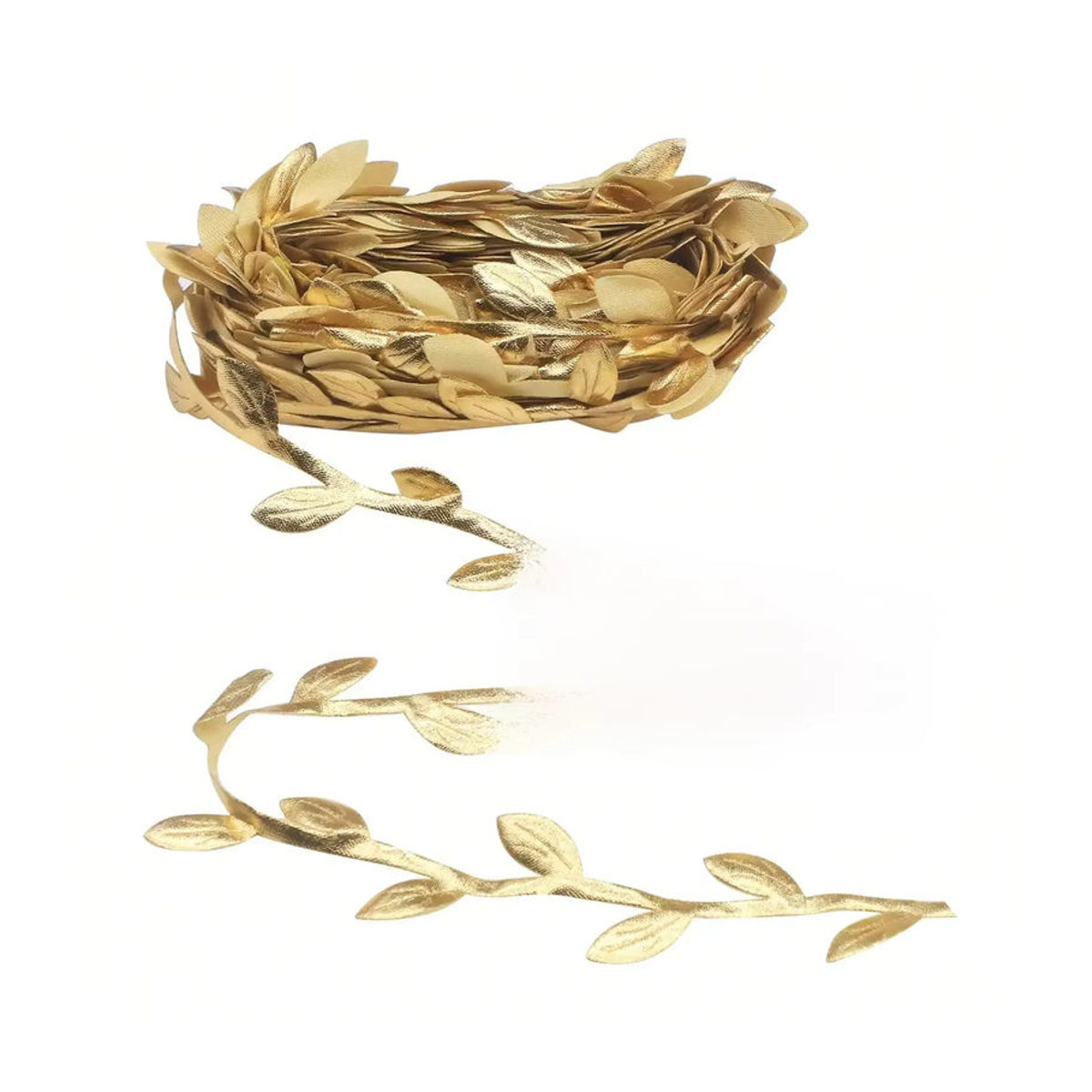 Goldenes Blattband mit Weinblatt-Design für DIY-Dekorationen, Hochzeiten und Weihnachten, 10 Meter - Bild 6
