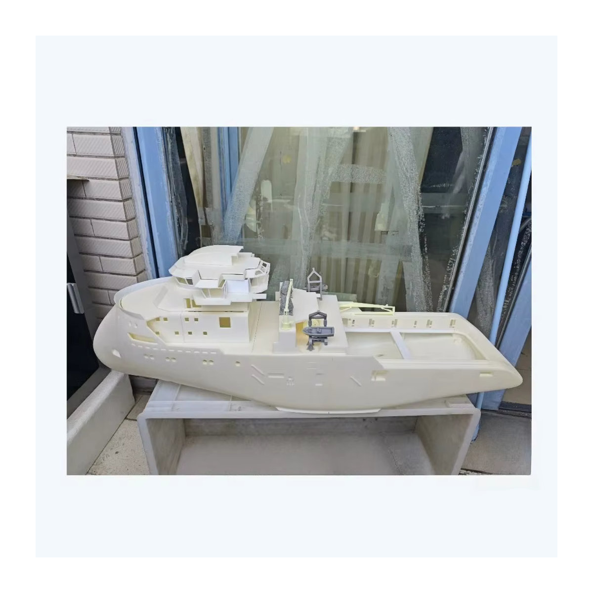 Goni Ocean-going Seafarer KIT Edition 3D-gedrucktes Schiffsmodell-Set aus weißem Kunststoff im Maßstab 1:100 - Bild 6