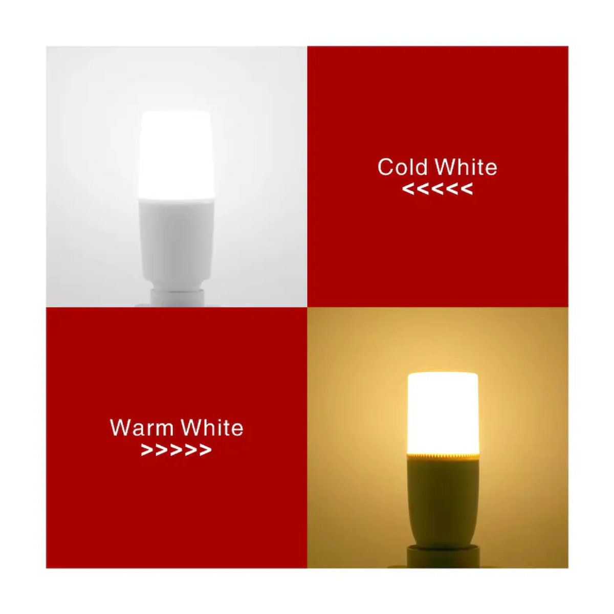 GOT LIANG LED Mais Birne Zylindrische Glühbirne E27 E14 Minimalistisch für Kronleuchter und Kerzenlicht 220V-240V - Bild 2