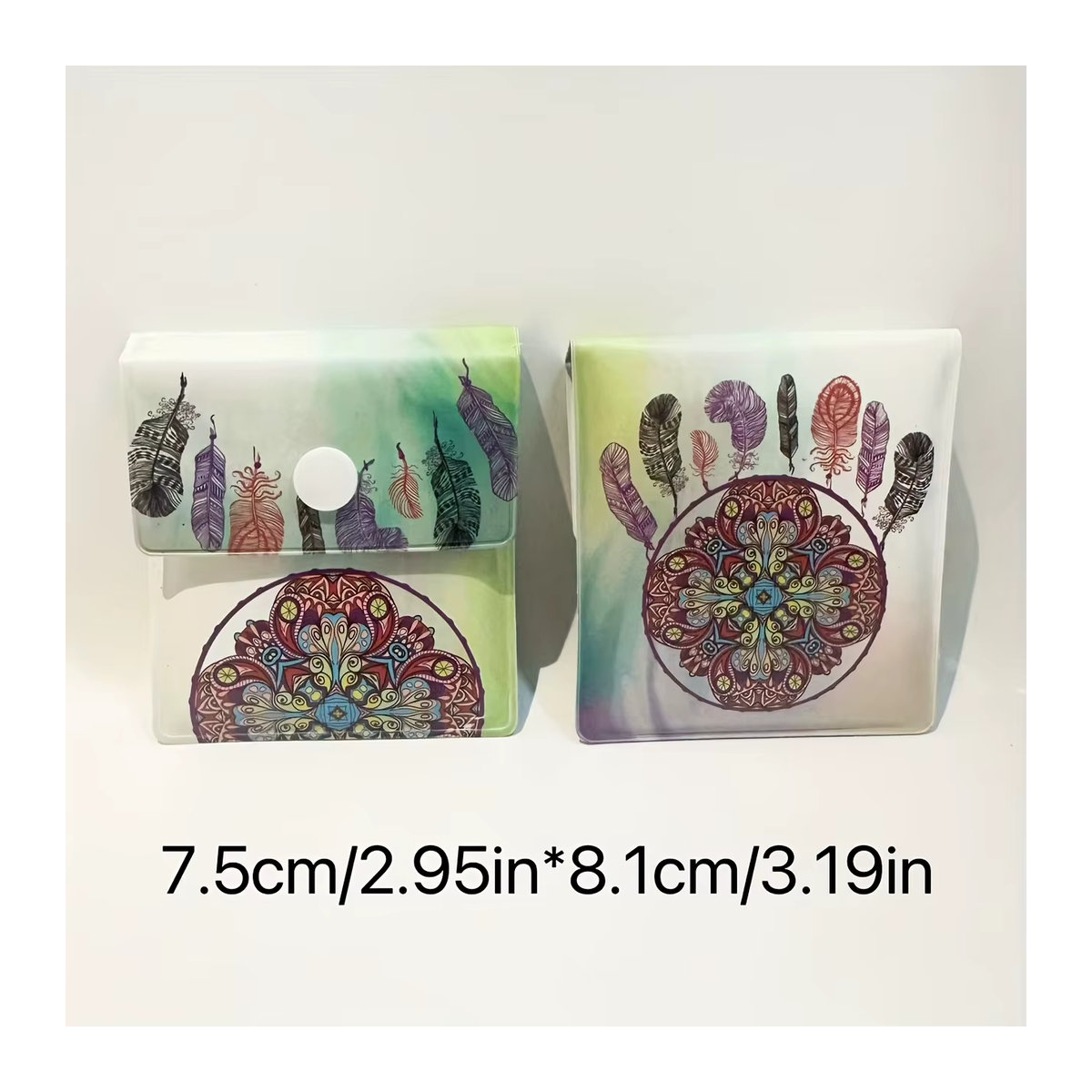 Graffiti Taschen-Aschenbecher aus geruchsdichtem EVA mit Lotusblüten-Stempel für Outdoor-Einsätze - Bild 5
