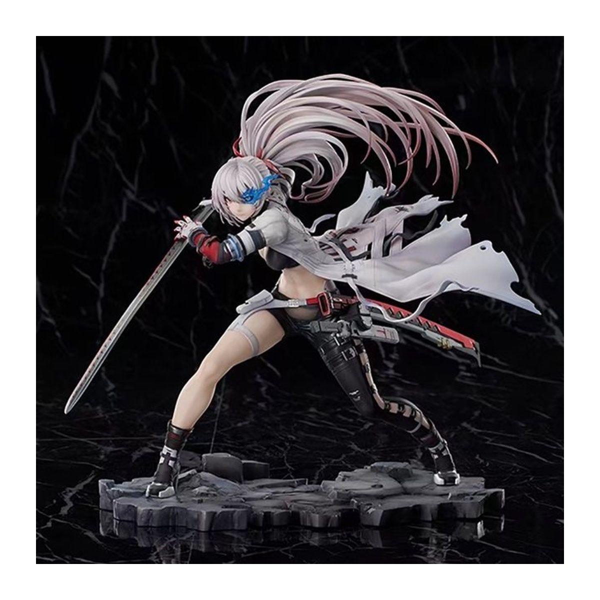 GREY RAVEN: PUNISHING Lucia Crimson Weave Spielfigur Skulptur Action Statue aus Kunstharz, mehrfarbig - Bild 1