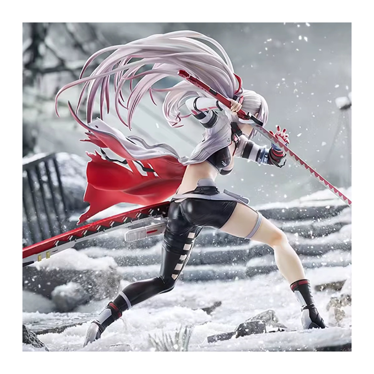 GREY RAVEN: PUNISHING Lucia Crimson Weave Spielfigur Skulptur Action Statue aus Kunstharz, mehrfarbig - Bild 5