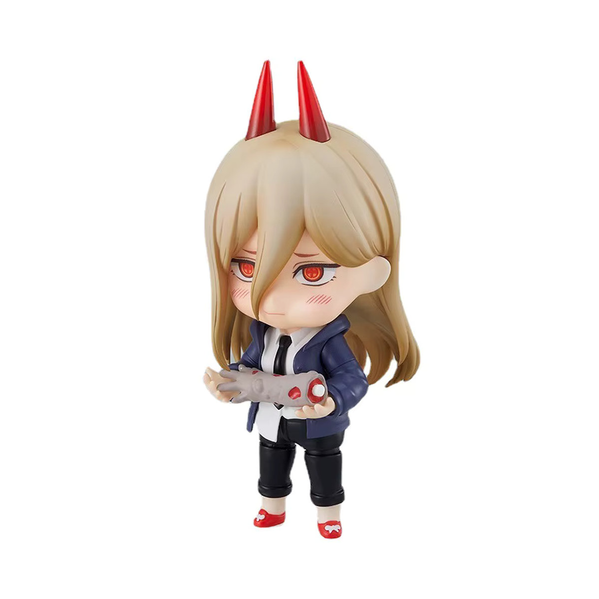 GSC Nendoroid Chainsaw Man Actionfiguren Denji und Power Q-Version mit wechselbaren Gesichtern, mehrfarbig - Bild 4