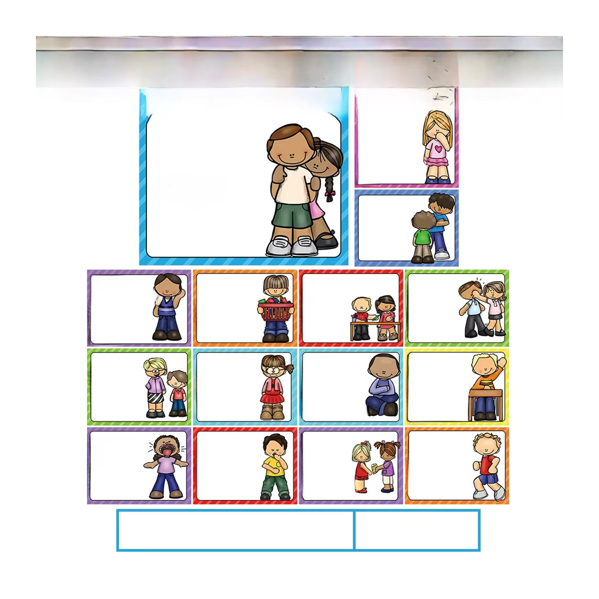 GSF 15er Set Pädagogische Poster für das Klassenzimmer und die Vorschule, Mehrfarbige Wanddekoration aus Papier im Hochformat, B: 21 cm, H: 28,5 cm - Bild 7
