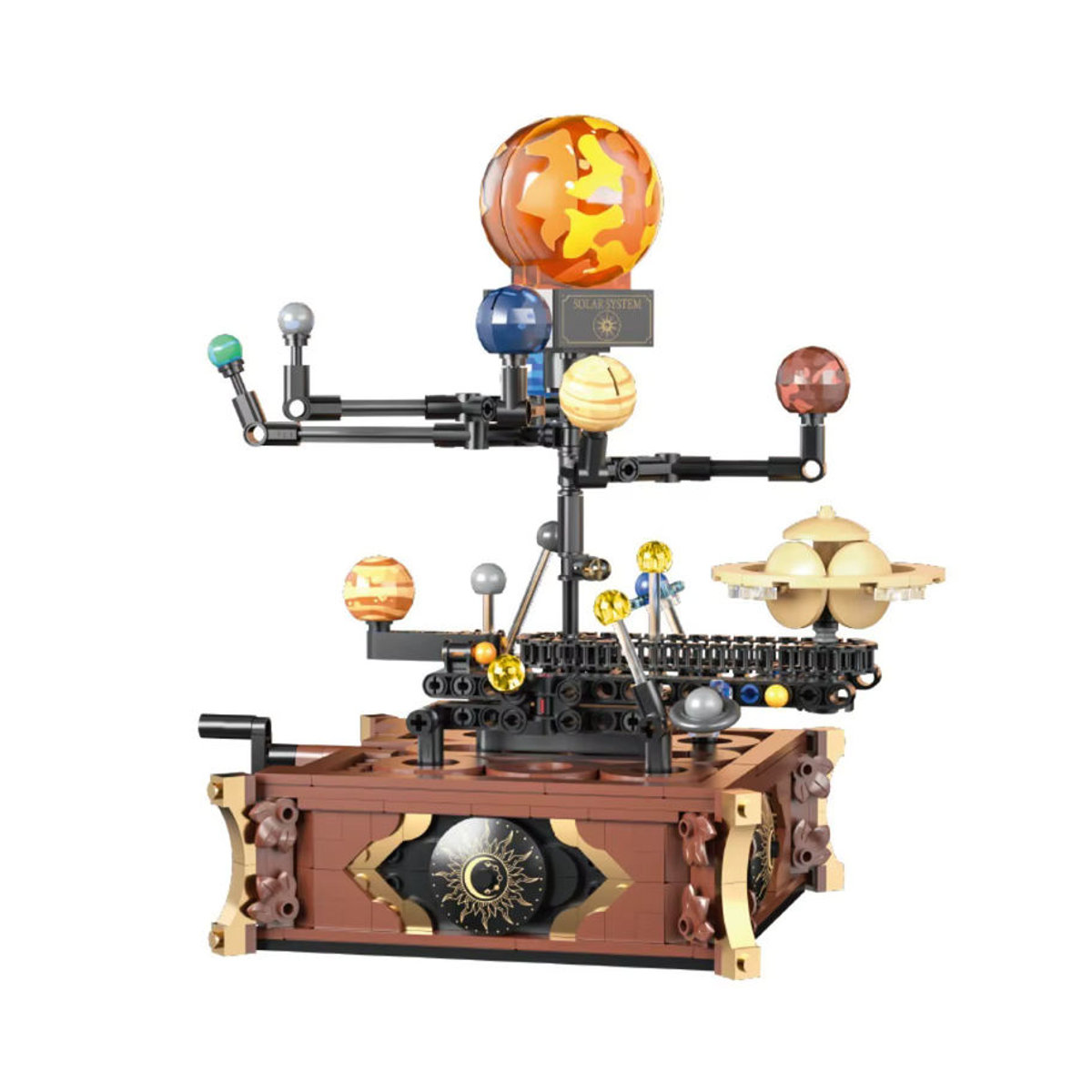 GSF MOC Sonnensystem Orbit Planet Modell Baustein Set als Luft- und Raumfahrt Dekoration für Kinder in Mehrfarbig - Bild 3