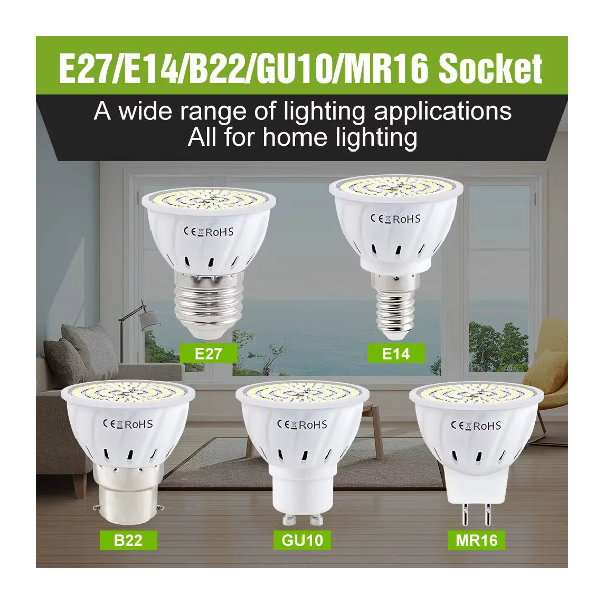 GU10 LED-Strahler MR16 für weiche Beleuchtung im Wohnzimmer und Schlafzimmer - Bild 3