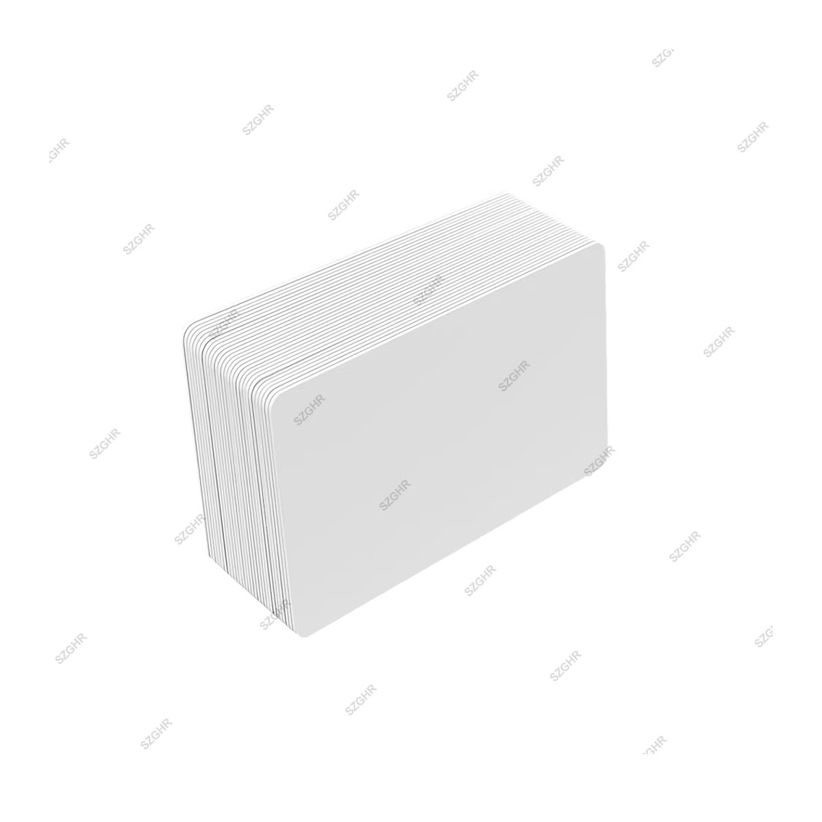 Guang Hongrun RFID Smart Chip Label EM4305 T5577 Wiederbeschreibbarer Schlüsselanhänger in Weiß, 125 kHz Proximity Card Duplikator - Bild 1