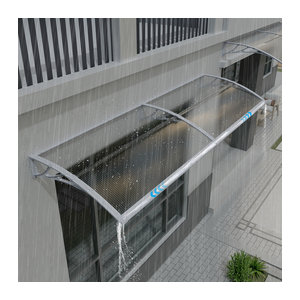 GUANSU-CN Fenster Markise Baldachin aus Polycarbonat als Tür-Überhang und Dachabdeckung