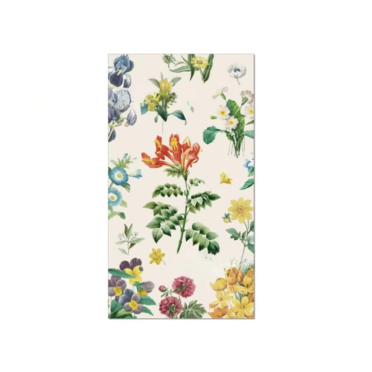 GUANYAO 2-lagiges Seidenpapier mit floralem Design für Hochzeit und Geburtstag, 20er Paket, Mehrfarbig, B: 33 cm, L: 40 cm - Bild 6