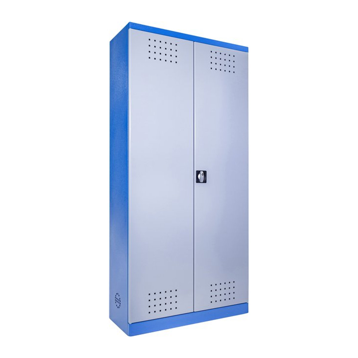 GÜDE Umweltschrank TYP I Aktenschrank aus Stahl in Blau, Tiefe: 38 cm - Bild 1