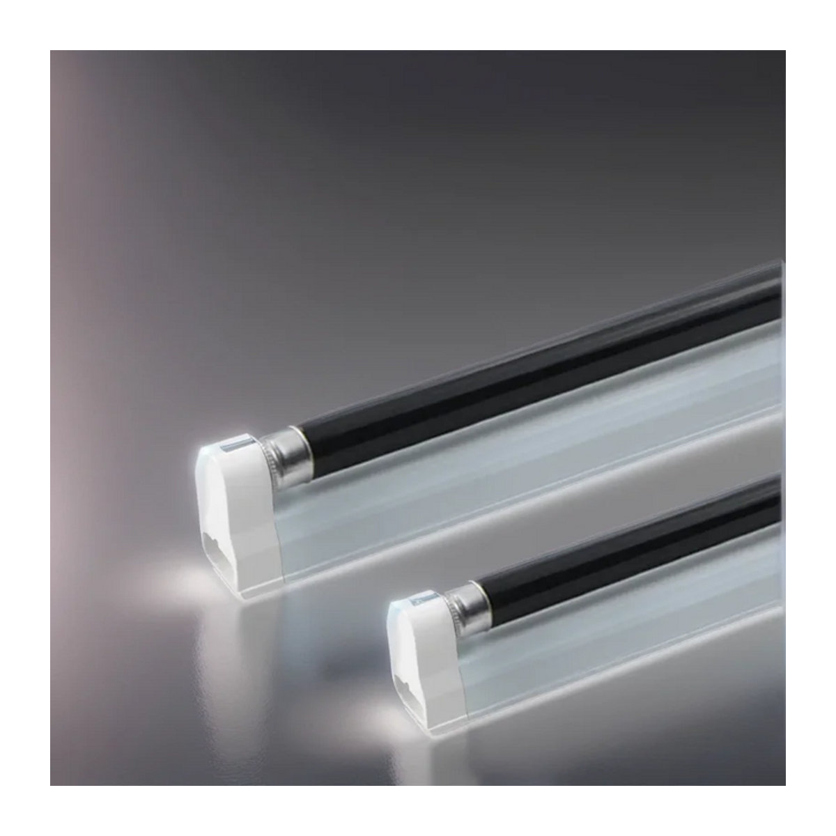Guillermo LED T5 UV Schwarzlicht Bar Fluoreszenz Lampe 365nm in Schwarz und Hellblau zur Geld- und Insekten-Erkennung - Bild 1