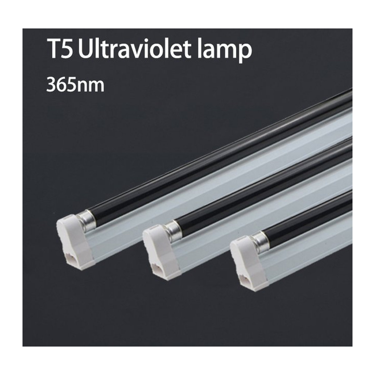 Guillermo T5 UV-Leuchtstofflampe Schwarz BLB 365 nm 8 W - Bild 1