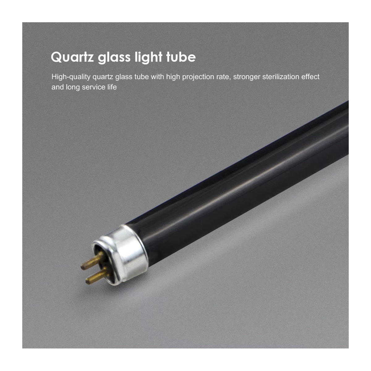 Guillermo T5 UV-Leuchtstofflampe Schwarz BLB 365 nm 8 W - Bild 3