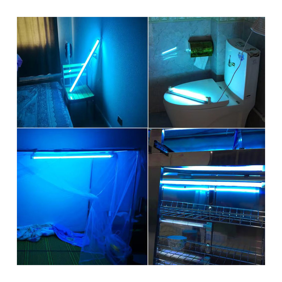Guillermo UV-Quarz Lampe T5-Röhre zur Keimabtötung und Milbenbekämpfung 6W 8W - Bild 4