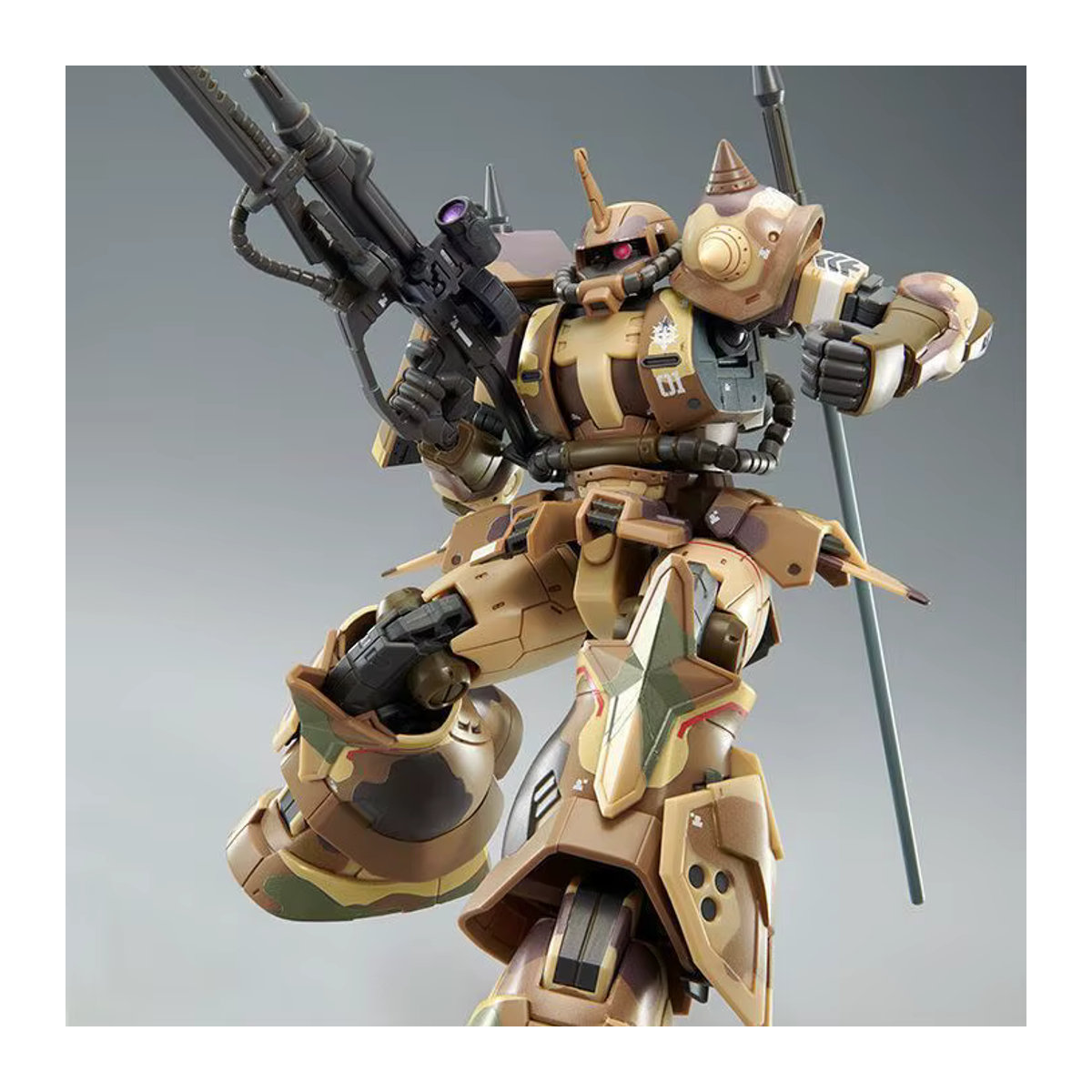 GUNDAM Zaku Southern Cross Corps Action Model Figure aus Kunststoff in Beige - Bild 5