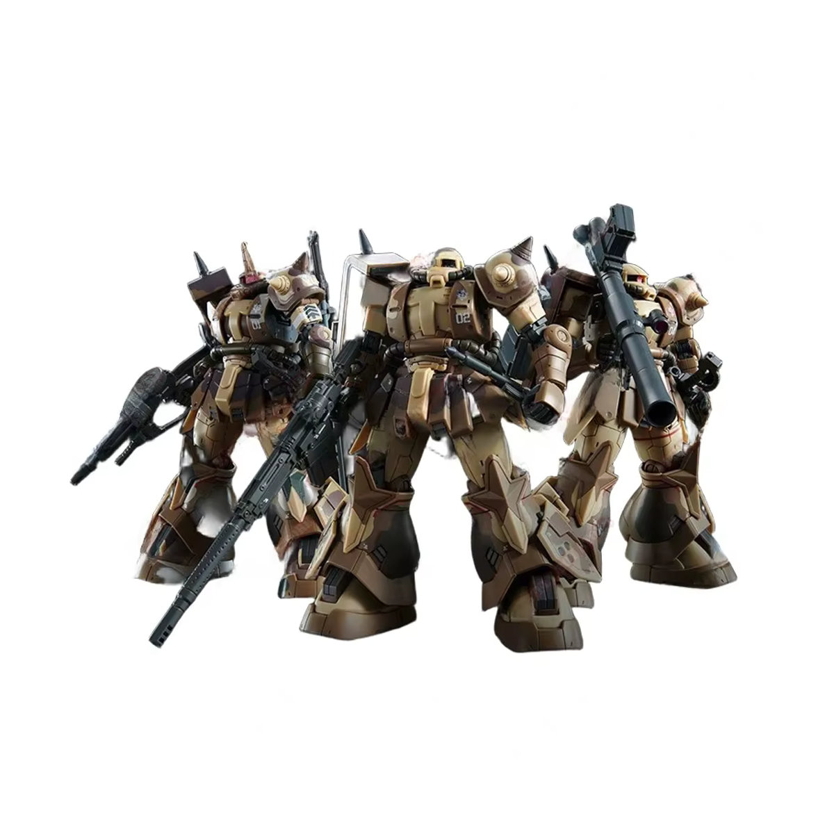 GUNDAM Zaku Southern Cross Corps Action Model Figure aus Kunststoff in Beige - Bild 6