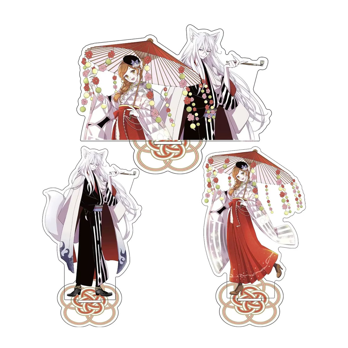 Guo Xiao Luo Anime Store Kamisama Kiss Nanami Momozono & Tomoe Acryl Aufsteller Desktop-Dekor, mehrfarbig, Höhe: 15 cm - Bild 4