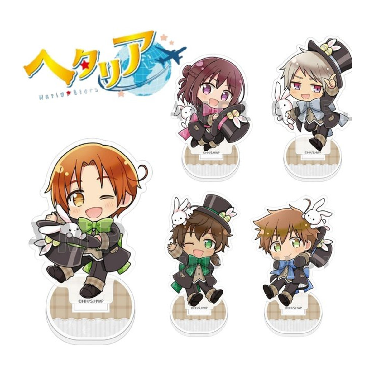 Guo Xiao Luo Hetalia Axis Powers Acryl-Aufsteller Desktop-Ornament mehrfarbig - Bild 1