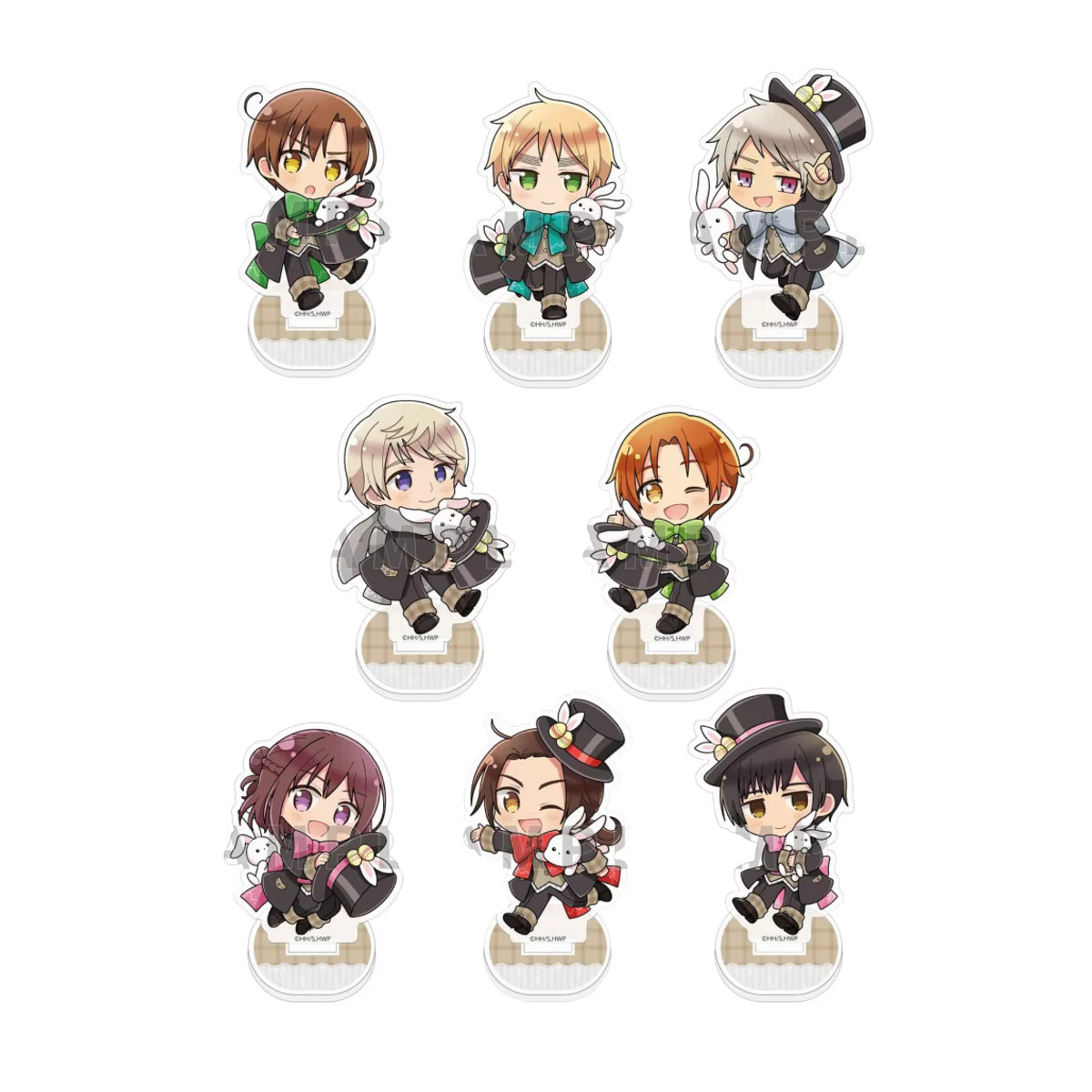 Guo Xiao Luo Hetalia Axis Powers Acryl-Aufsteller Desktop-Ornament mehrfarbig - Bild 3