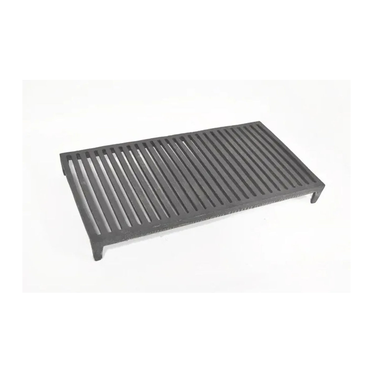 Gusseisen-Grillrost auf Füßen für Kamin und Barbecue Ca144 B: 52,5 cm, T: 28 cm - Bild 1