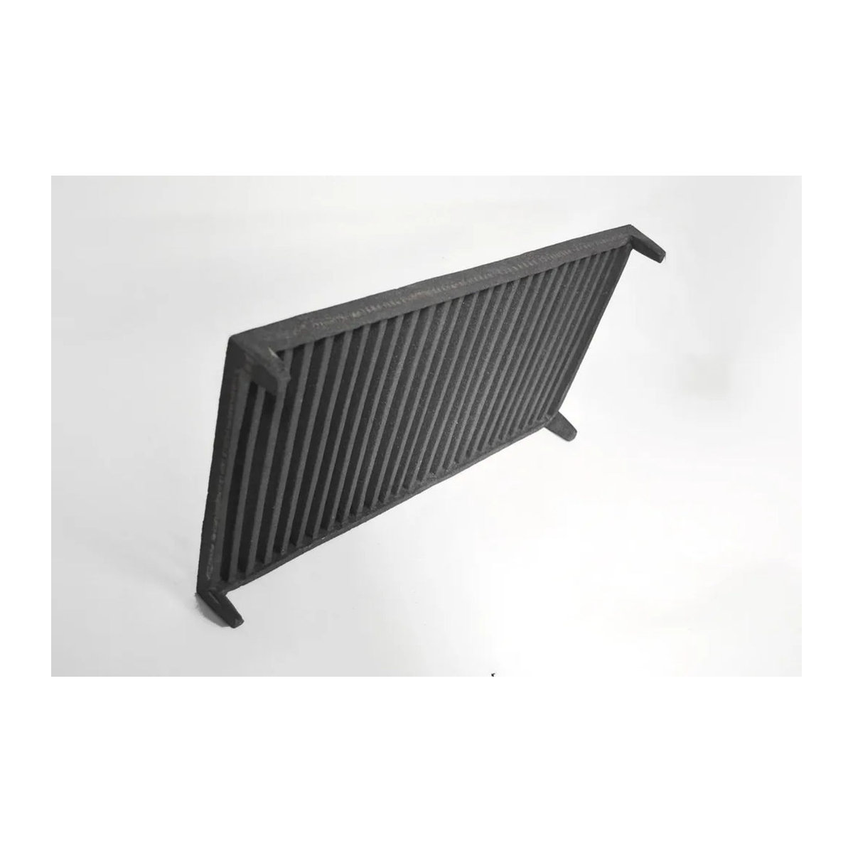 Gusseisen-Grillrost auf Füßen für Kamin und Barbecue Ca144 B: 52,5 cm, T: 28 cm - Bild 3