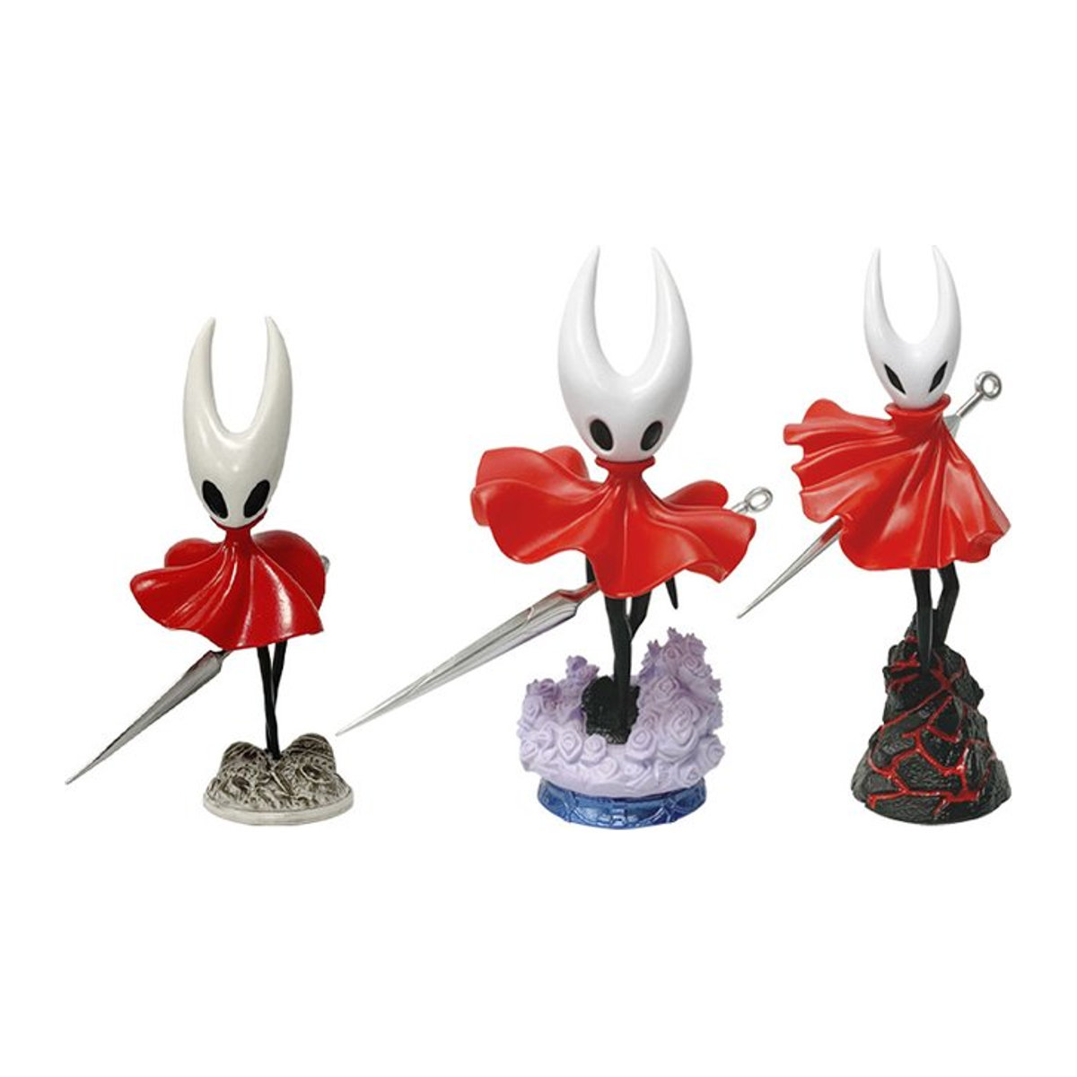 GWSVTIX Hollow Knight Silksong Hornet Actionfigur aus PVC, mehrfarbige Anime-Sammelfigur zur Dekoration - Bild 1