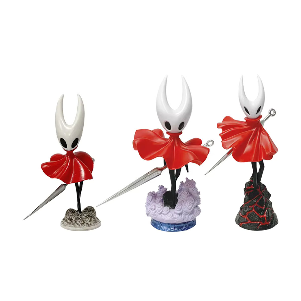 GWSVTIX Hollow Knight Silksong Hornet Actionfigur aus PVC, mehrfarbige Anime-Sammelfigur zur Dekoration - Bild 6