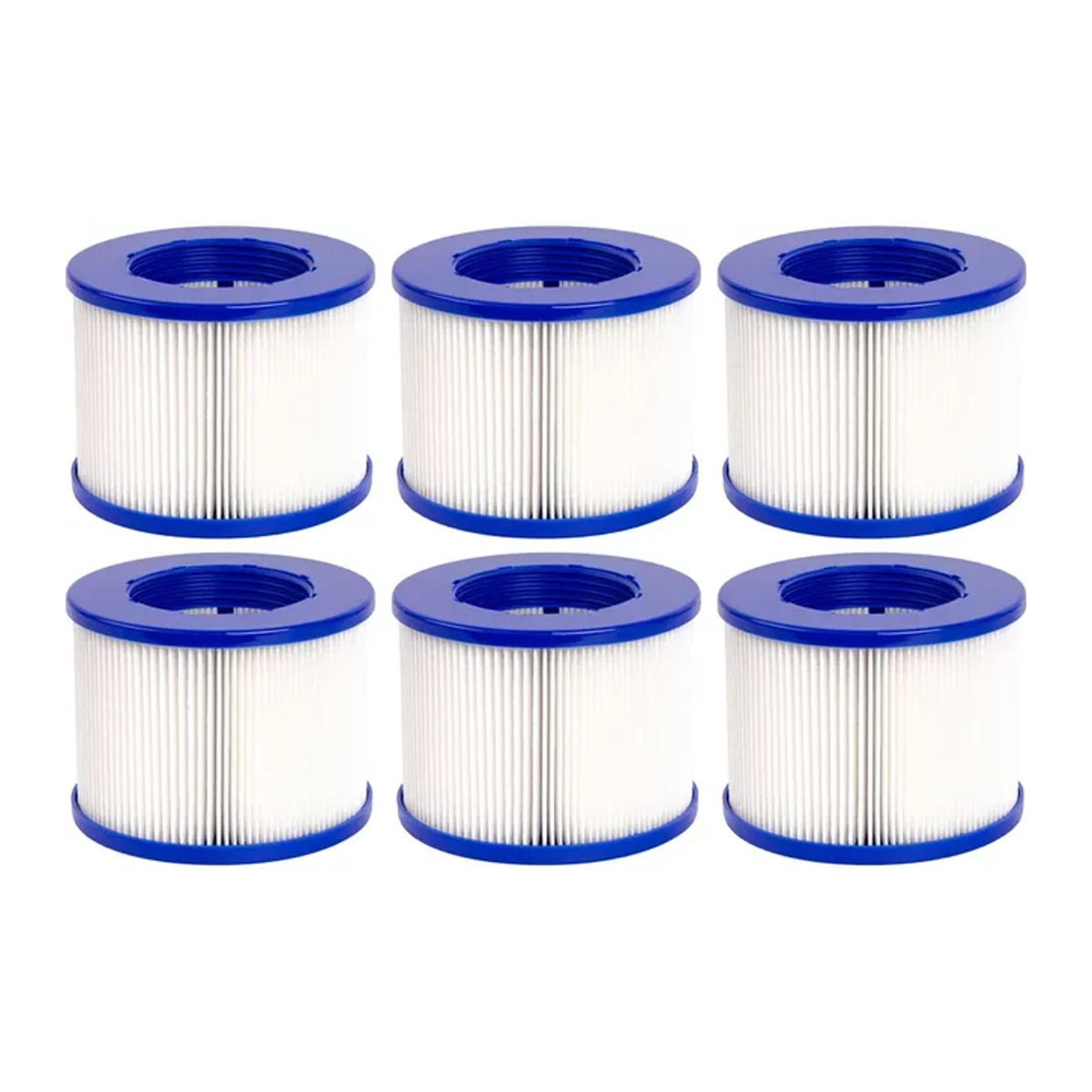 GYMAX Typ VI Filter Spa Filterkartusche in Blau kompatibel mit GYMAX Whirlpools und aufblasbaren Pools - Bild 1