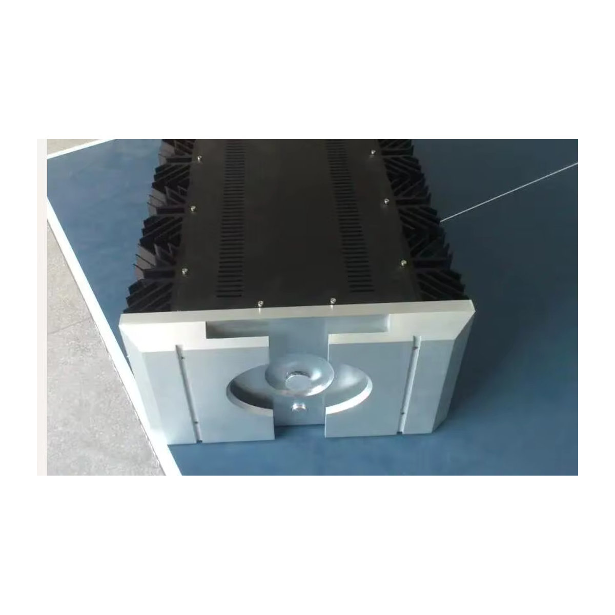 GZbotolave Pass-Panel PASS X200.5 Vollaluminium-Leistungsverstärkergehäuse in Alufarben mit Vu-Meter für DIY-Anwendungen - Bild 5