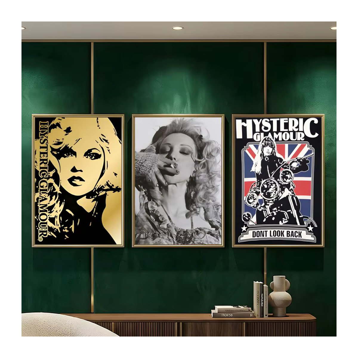 H-HystericS G-Glamour Poster HD Wanddekoration mehrfarbig schwarz rechteckig B: 20 cm, H: 15 cm, T: 15 cm - Bild 3