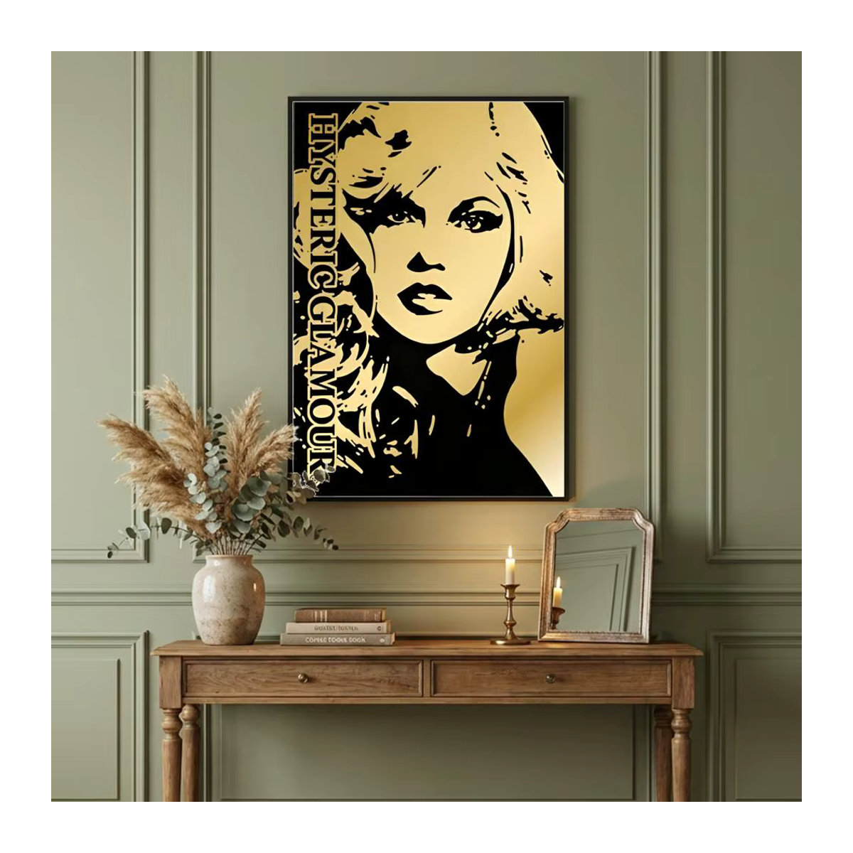 H-HystericS G-Glamour Poster HD Wanddekoration mehrfarbig schwarz rechteckig B: 20 cm, H: 15 cm, T: 15 cm - Bild 5