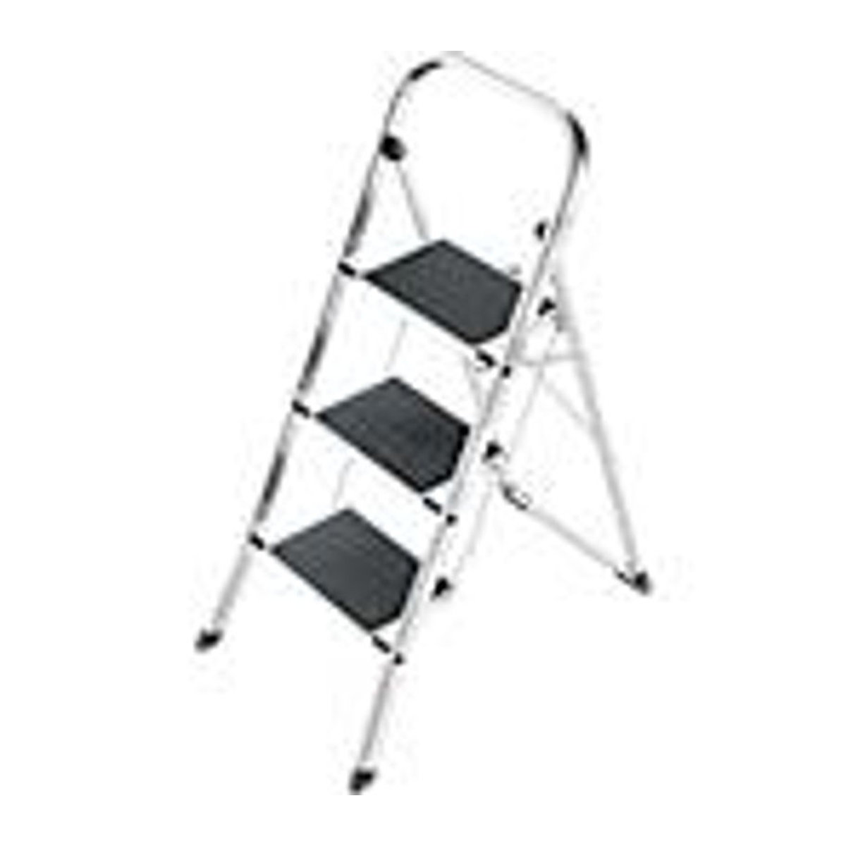 Hailo Klapptrittleiter K70 StandardLine aus Aluminium in Silber und Schwarz mit 3 Stufen - Bild 4