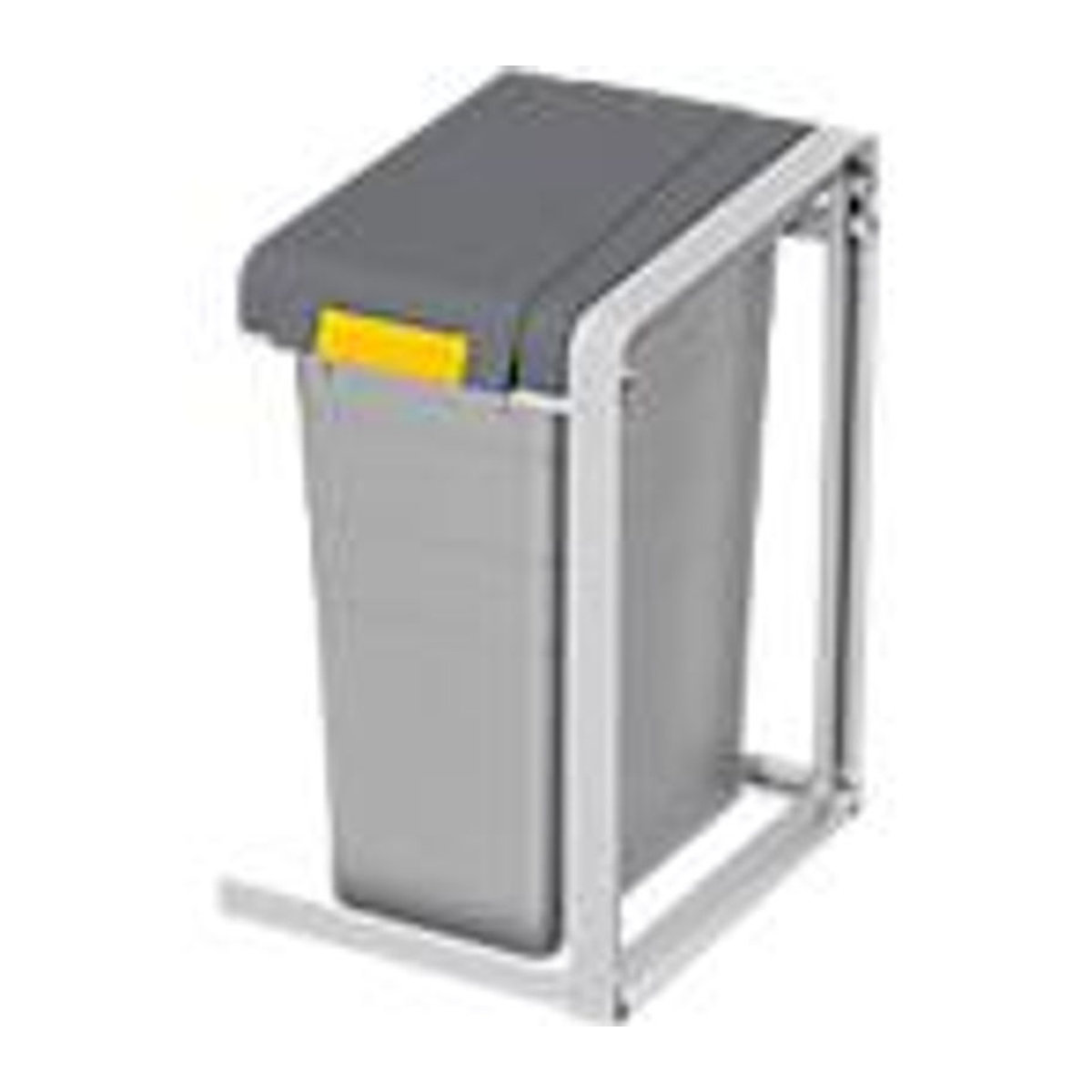 Hailo ProfiLine Öko XL Wertstoffsammler Anbaumodul mit Inneneimer, Grau, B: 35,5 cm, T: 39,5 cm, H: 56,0 cm, Volumen: 38 l - Bild 2