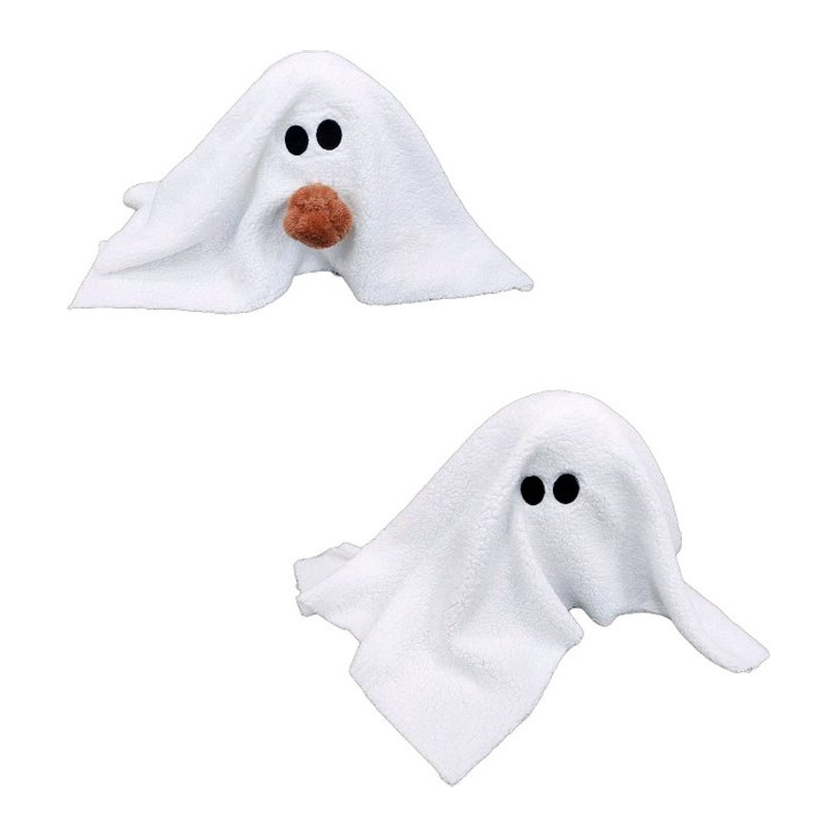 Halloween Kürbis Geist Plüschkissen Kawaii Kuschelkissen für Auto und Zuhause - Bild 1
