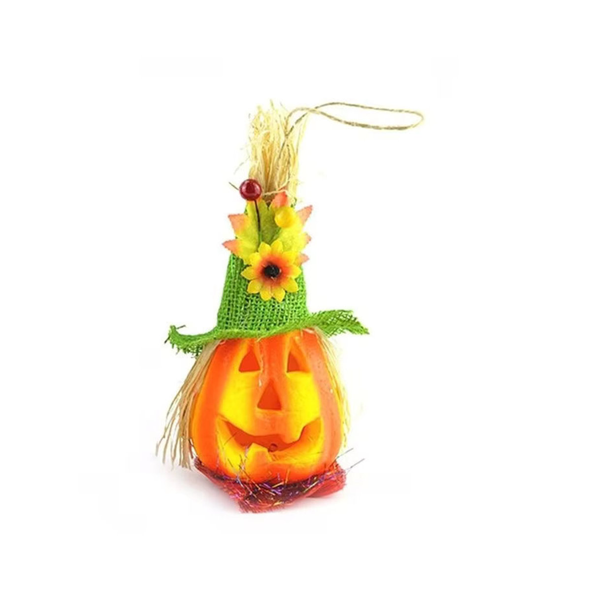 Halloween Kürbis Nachtlicht in Orange und Gelb für deine Outdoor Party und Wohnaccessoires - Bild 5