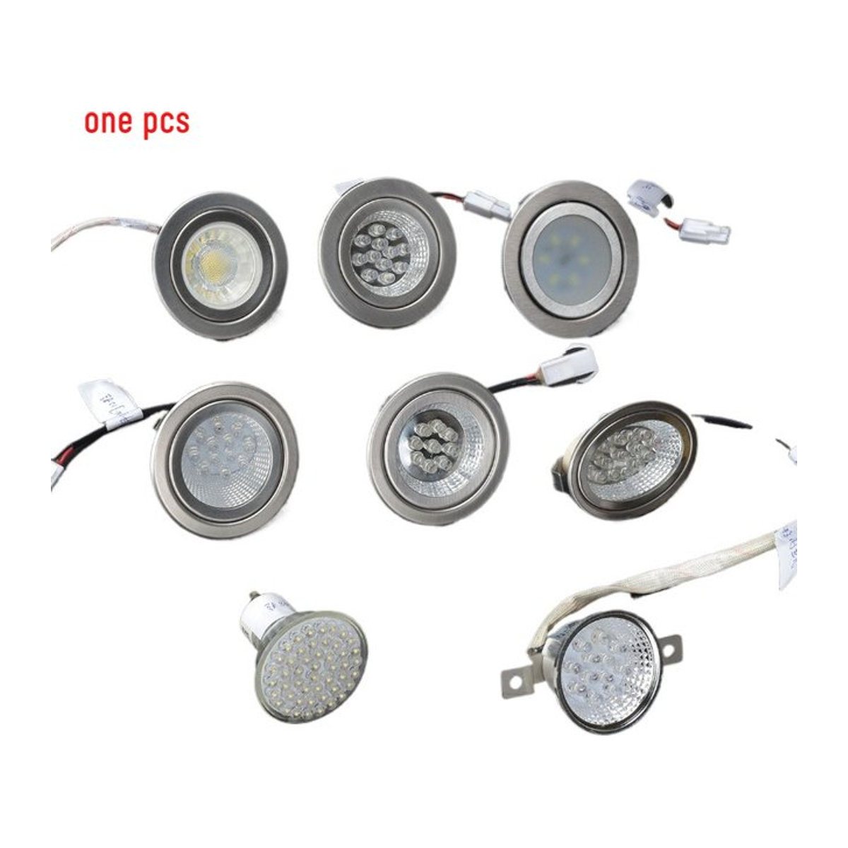 Halogenlampe für Dunstabzugshaube, 1,5 W, DC 12V, Matt, Metall - Bild 1