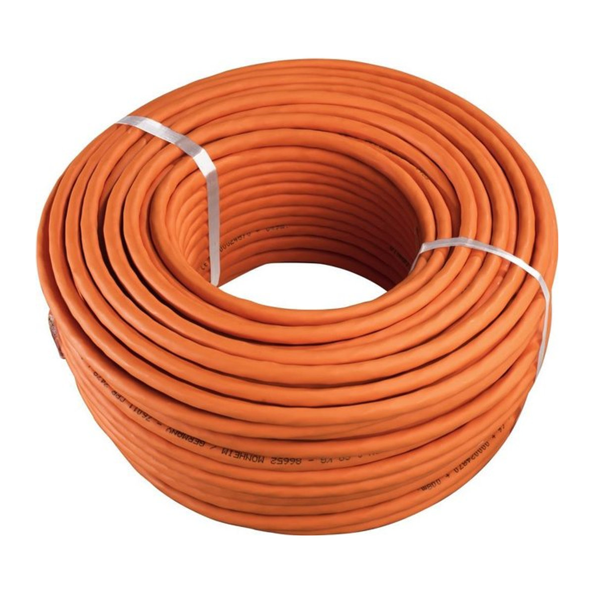 Hama Cat.7 Netzwerkkabel Rohkabel S/FTP geschirmt 10 Gbit/s halogenfrei Rolle 50 m - Bild 1