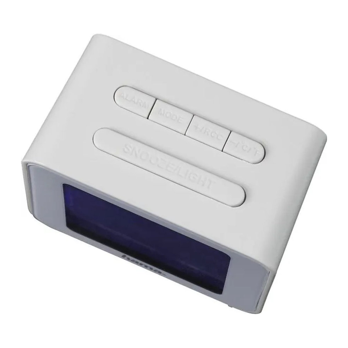 Hama Cube Digitaler Funkwecker Weiß mit Thermometer, Datumsanzeige und Beleuchtung - Bild 2