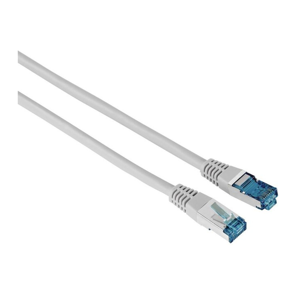 Hama Netzwerkkabel Cat6 F/UTP geschirmt Grau 15 m - Bild 1