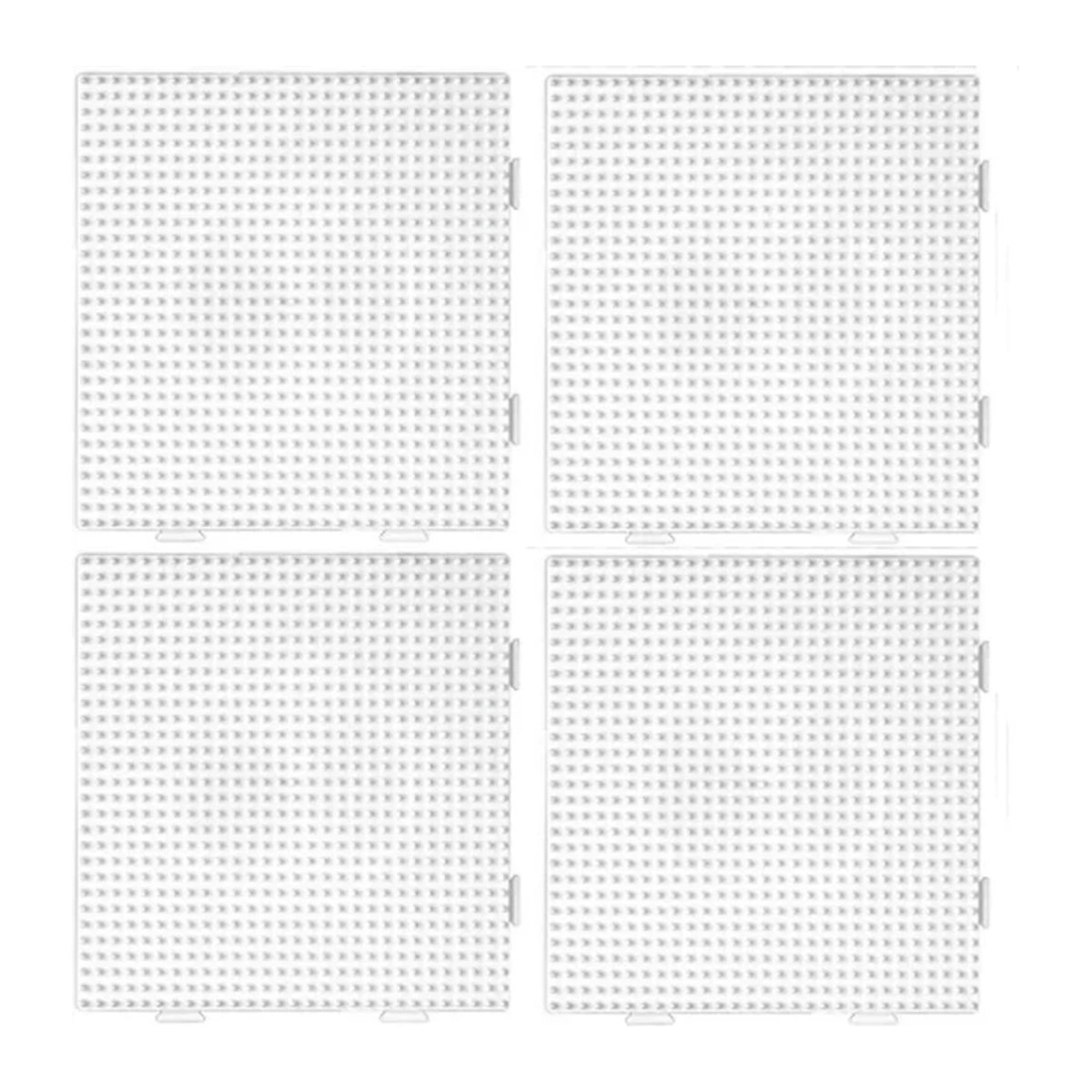 Hama Pegboard Square Set, 4 Stück, Transparent, B/B: 14,5 x 14,5 cm - Bild 1