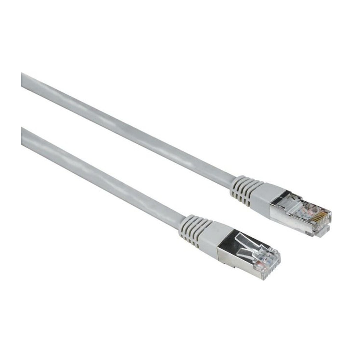 Hama RJ45 Netzwerkkabel CAT 5e F/UTP Patchkabel Grau 30 m - Bild 1